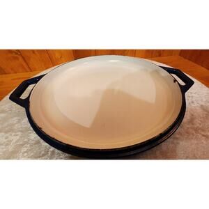 Vintage Copco Dutch Oven w/Lid – Blue Enamel Cast Iron –Mid Century Scandinavian